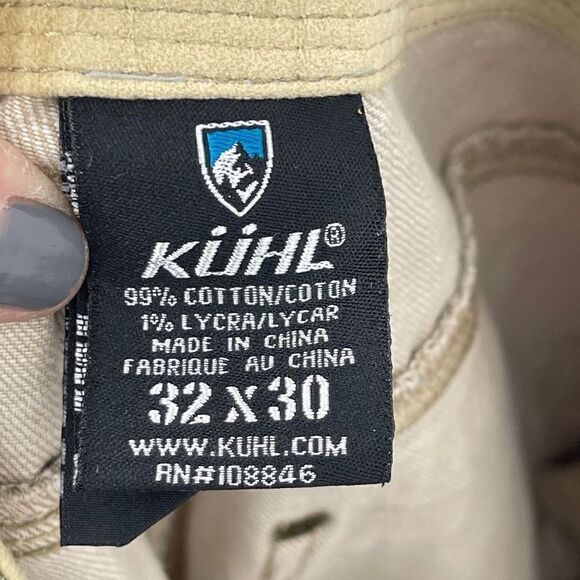 Kühl Brown Vintage Patina Dye Out Door Mid-Rise Straight Leg Jeans Size 32x30 - Picture 5 of 7